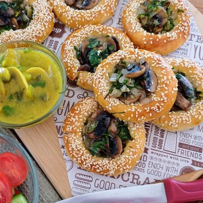 Delicious Mushroom Rolls