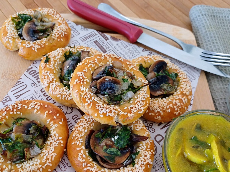 Delicious Mushroom Rolls