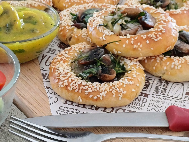 Delicious Mushroom Rolls