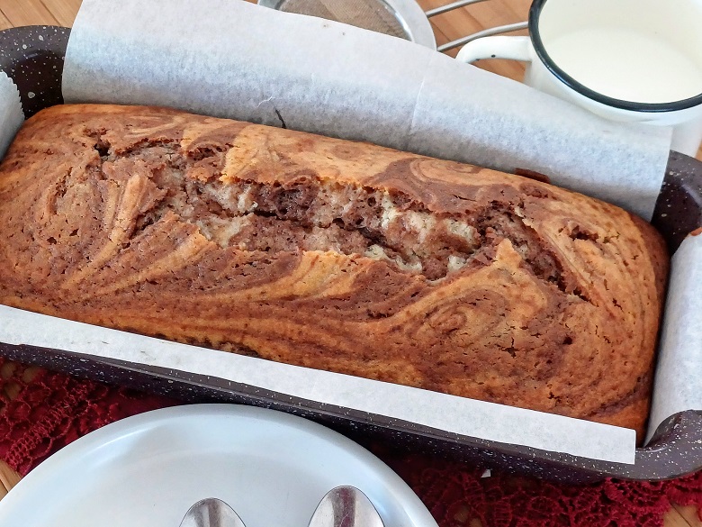 Easy Marble Cake Recipe