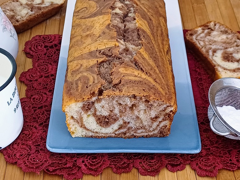 Easy Marble Cake Recipe