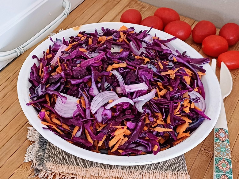 Purple Cabbage Salad