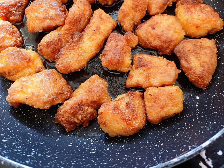 Stir fried chicken breast