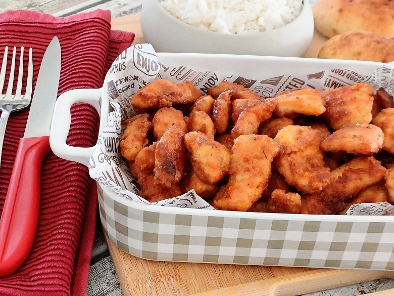 Stir fried chicken breast