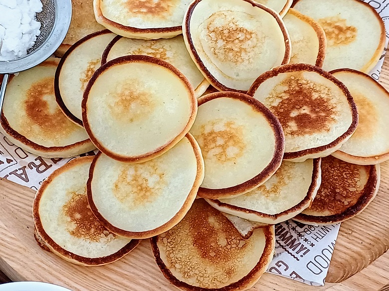 Mini pancakes