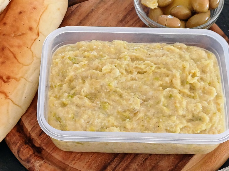 Zucchini Salad Liver Flavored