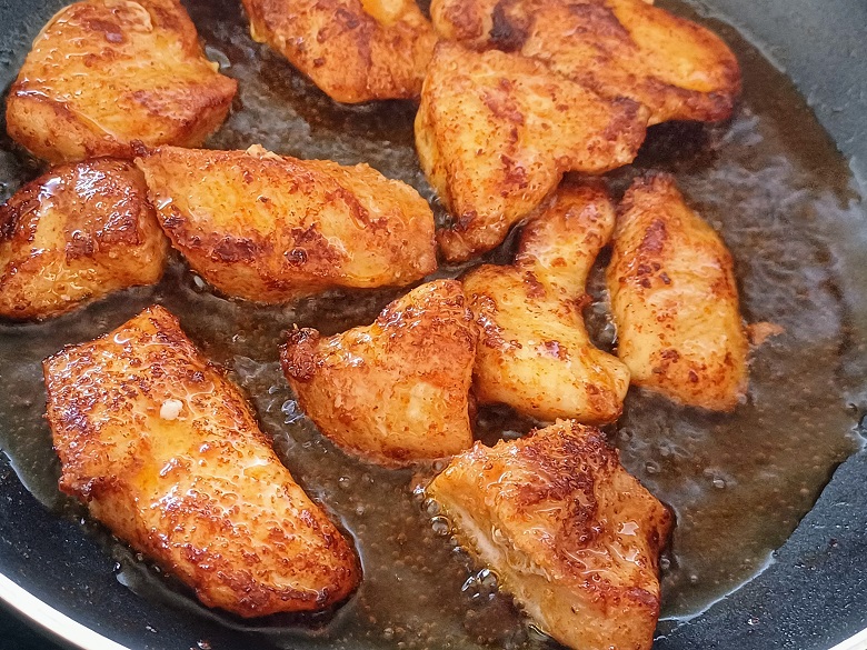 Chicken Breast in Sweet and Sour Sauce