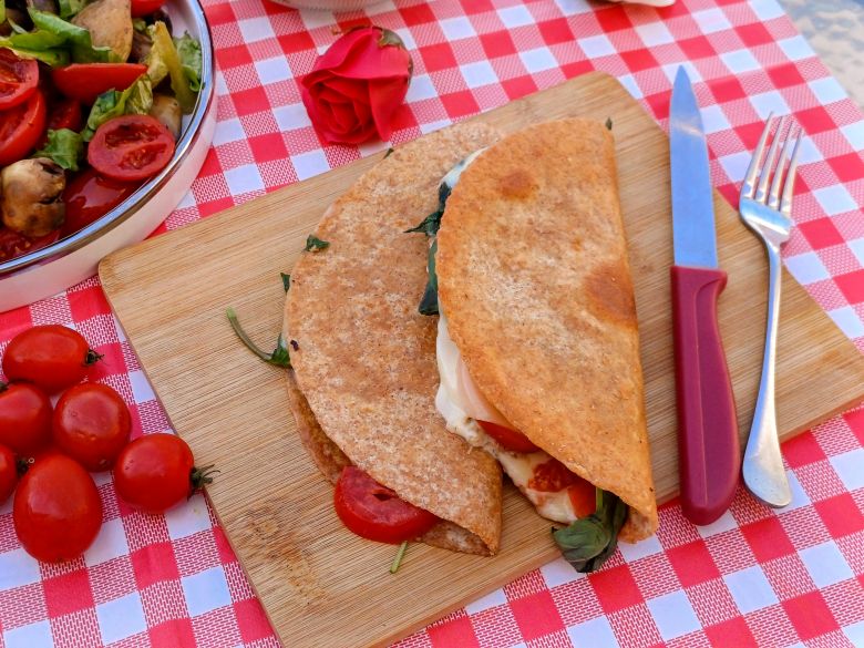 Tuna Quesadilla: Perfect with Melted Cheese