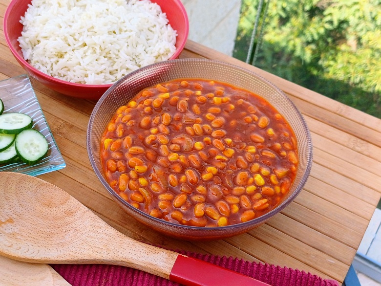 Casserole of Rice and Beans
