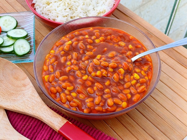 Casserole of Rice and Beans
