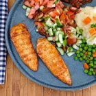 Healthy Chicken Breast & Peas (350 Cal)