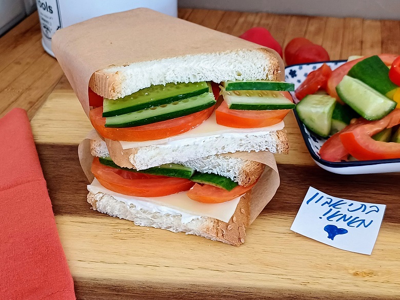 Perfect White Cheese Sandwich