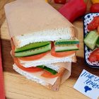 Perfect White Cheese Sandwich