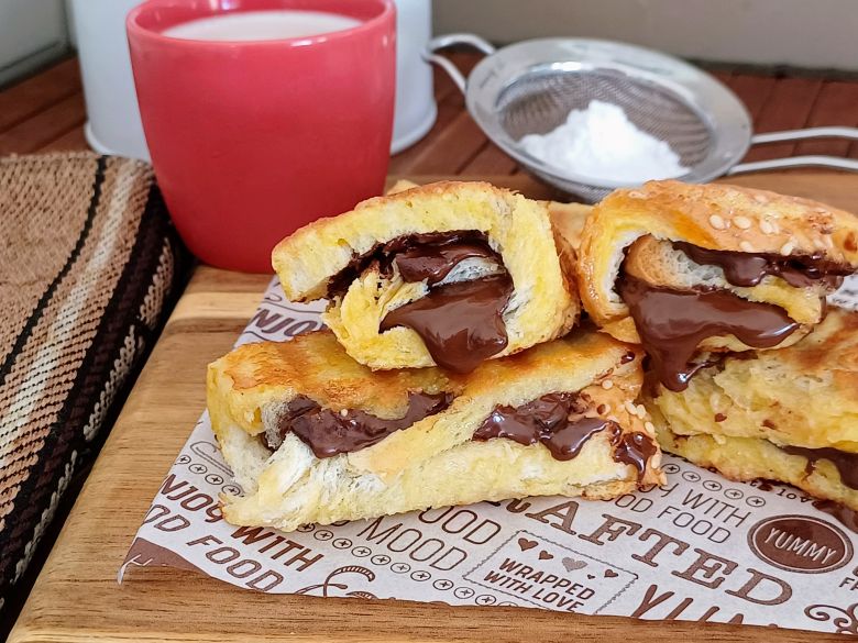 Chocolate Filled French Toast