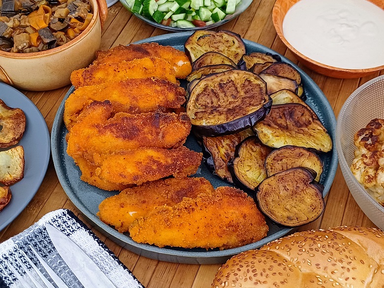 Chicken Schnitzel for Friday's lunch 