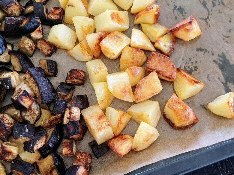 Eggplant and Potato Bake – Easy and Tasty Side Dish