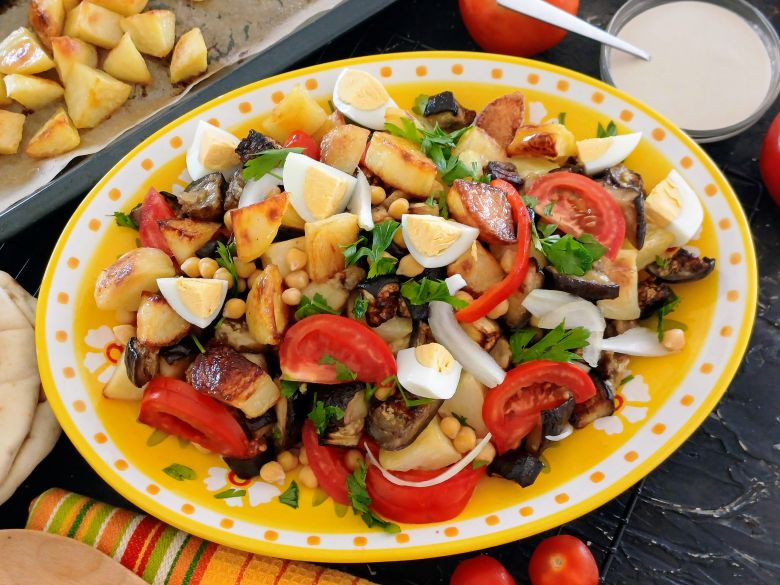 Eggplant and Potato Bake – Easy and Tasty Side Dish