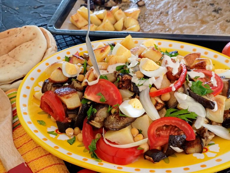 Eggplant and Potato Bake – Easy and Tasty Side Dish