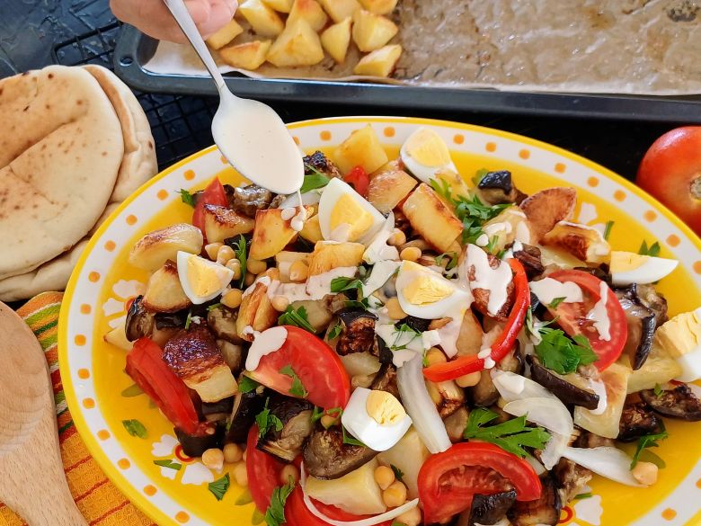 Eggplant and Potato Bake – Easy and Tasty Side Dish