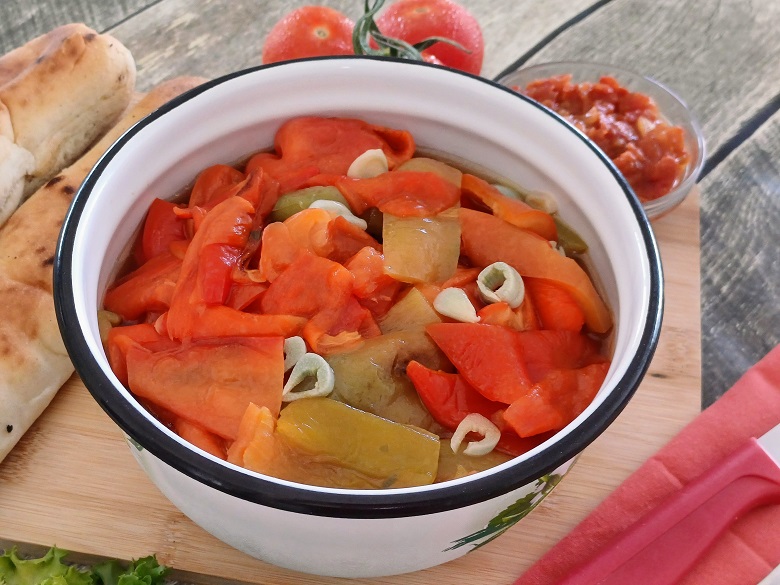 Homemade Roasted Red Peppers