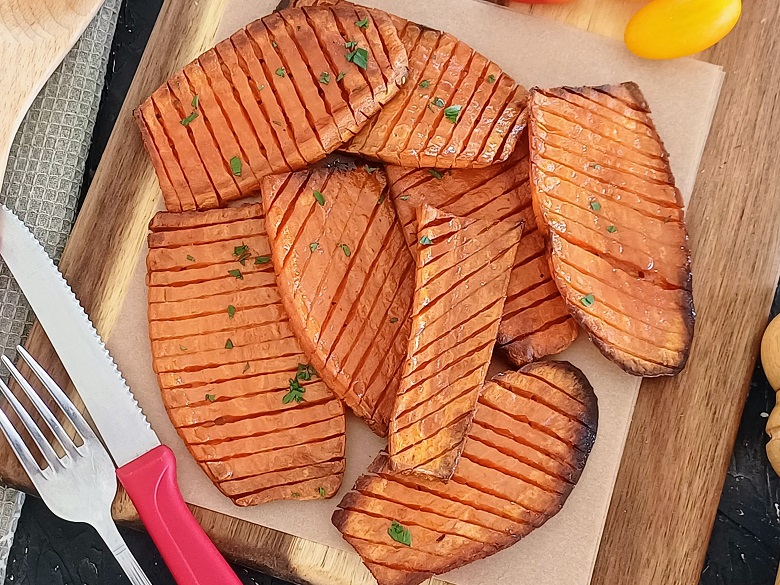 Caramelized Sweet Potatoes