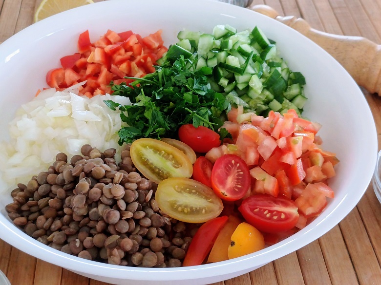 Lentil Salad {Easy & Healthy}