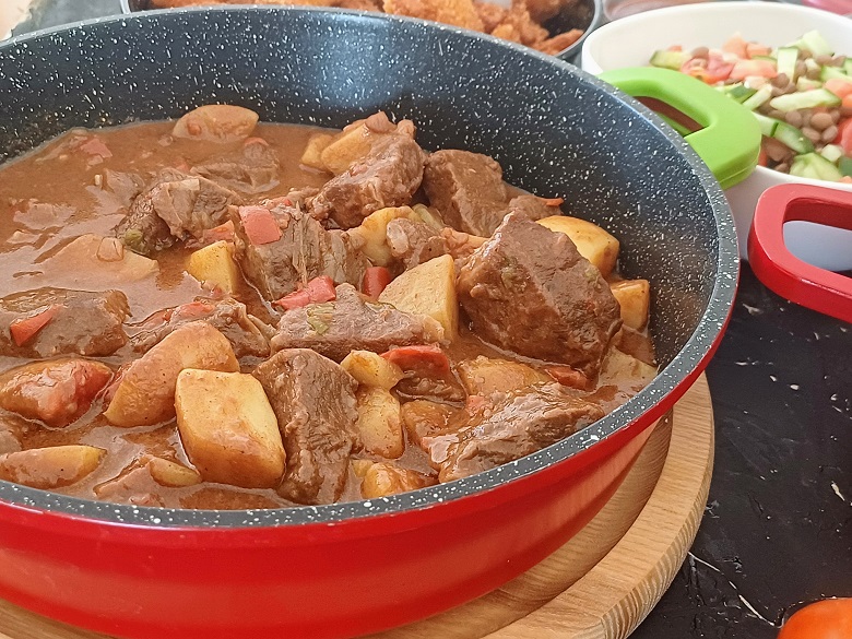 Tender and Fluffy Beef and Potato Goulash