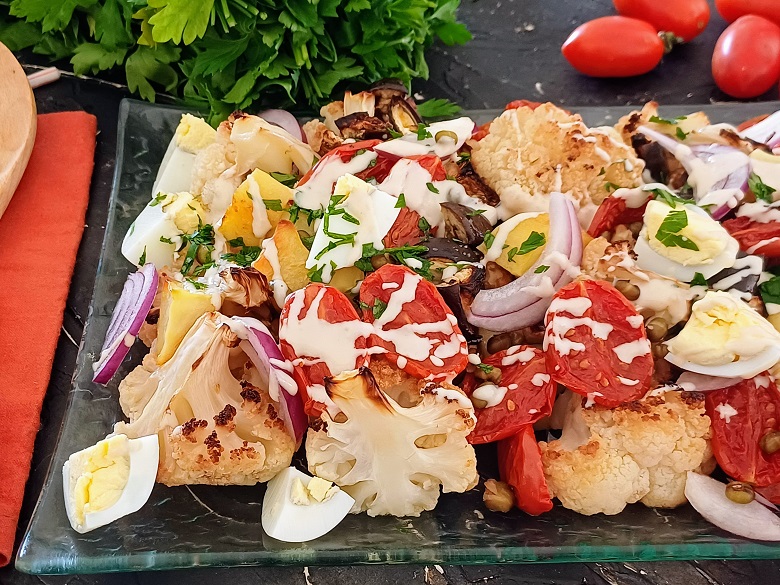 Dinner salad recipes vegetarian