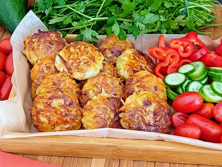 Baked Potato and Sweet Potato Latkes