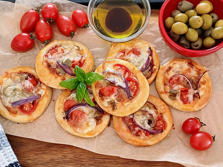 Quick and Easy Mini Pizzas