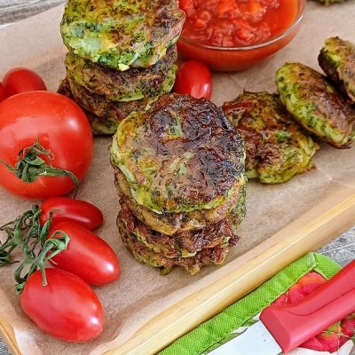 Broccoli and Potato Fritters