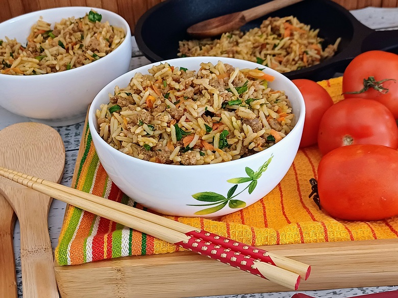 Minced chicken and rice recipes