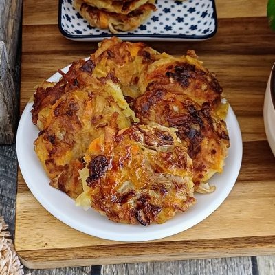 Cabbage and Veggie Fritters