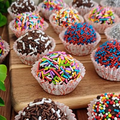 Chocolate balls tahini