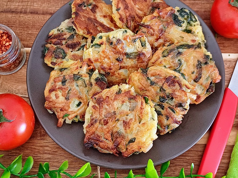 Swiss Chard and Potato Fritters
