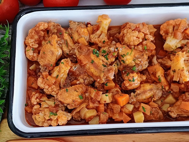 Chicken with Cauliflower