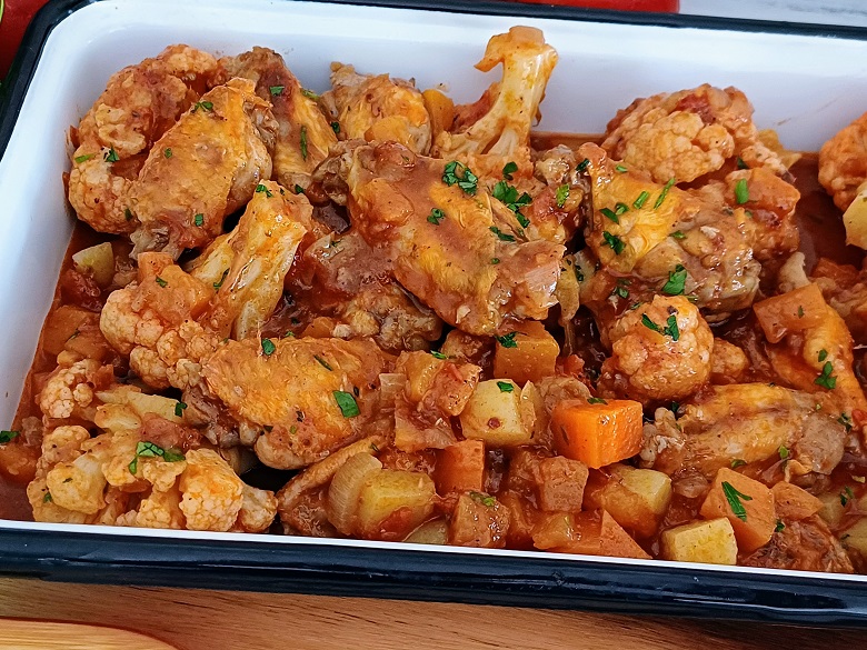 Easy chicken and cauliflower recipe