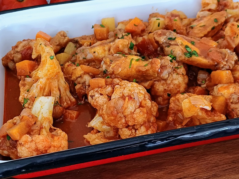 Easy chicken and cauliflower recipe