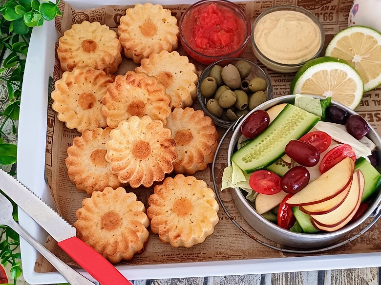 Baked Cheese Pancakes