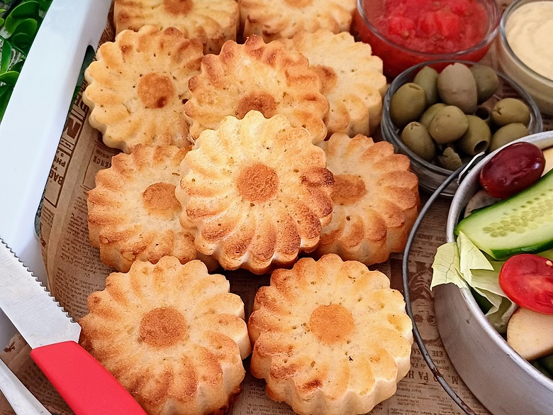 Baked Cheese Pancakes