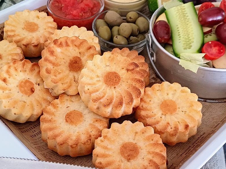 Baked Cheese Pancakes