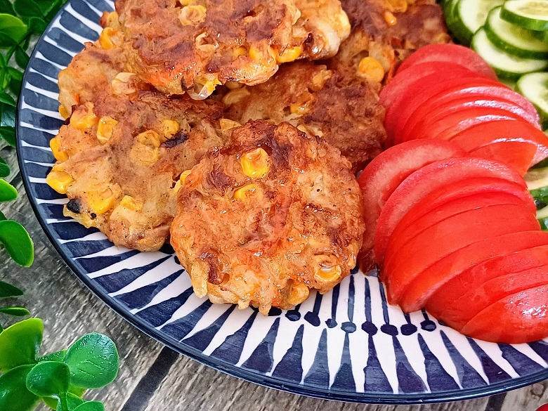 Tuna and Corn Patties Recipe