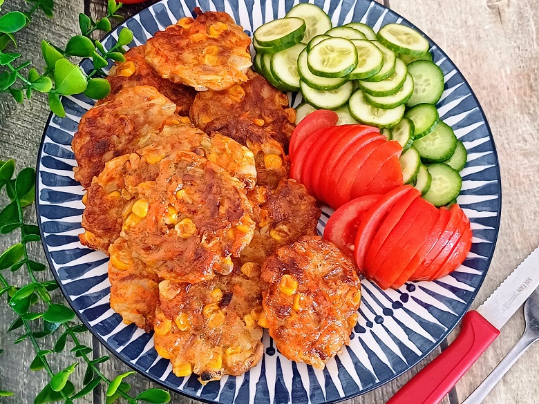 Tuna and Corn Patties Recipe