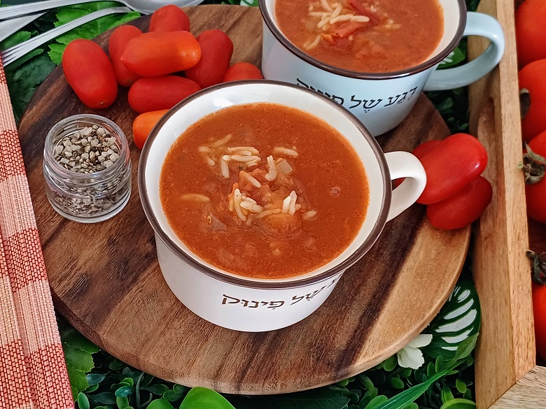 Best Tomato Rice Soup- Quick & Simple