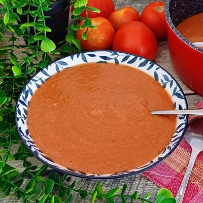 Tomato and sweet potato soup recipe
