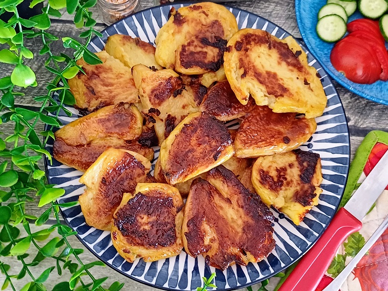 Perfectly Crispy Oven-Baked Potatoes