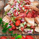 Easy Tomato Salad with Toast
