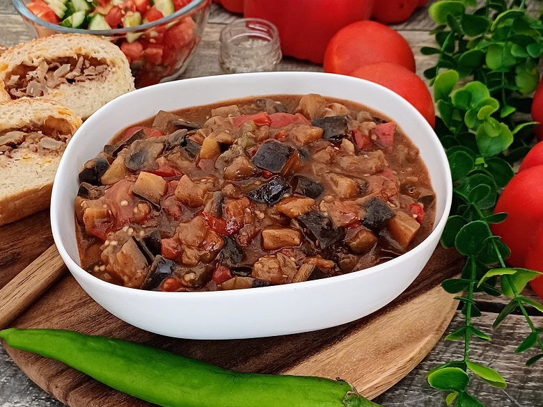 Spicy Eggplant Salad