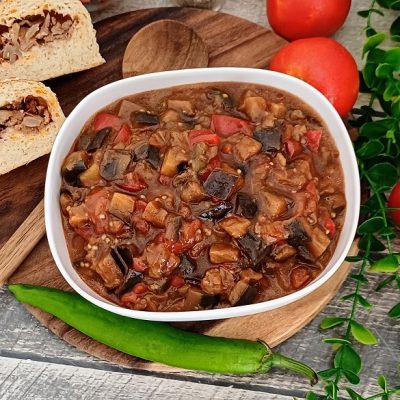Spicy Eggplant Salad