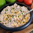 Tuna Corn Salad Recipe with Mayonnaise